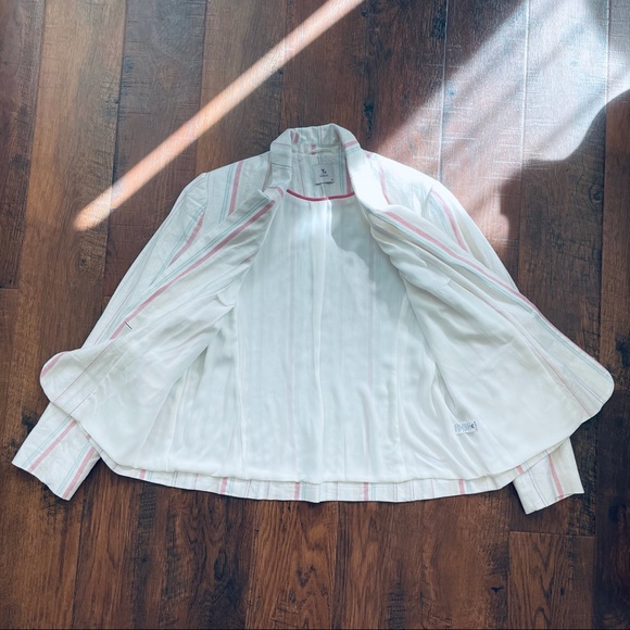 TU plus size linen blend blazer, plus size 18 - Picture 9 of 12